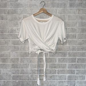 AERIE Cross Body Crop Top